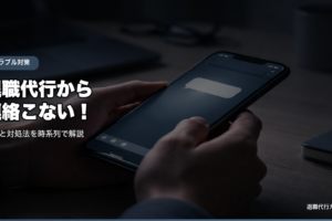 退職代行から連絡こない！